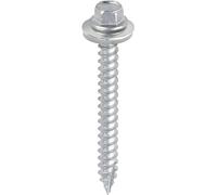 Double Slash Point Screws for Timber - Size: 6.3 x 60mm - Washer Size: 16mm - DS60W16B Pack of: 100