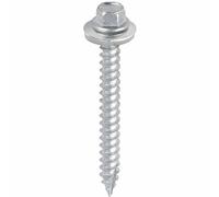 Double Slash Point Screws for Timber - Size: 6.3 x 60mm - Washer Size: 16mm - DS60W16B Pack of: 100