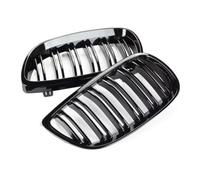 Double Slat Grill For BMW For E92 For E93 For M3 2006 2007 2008 2009 Gloss Black Dual Line Grille Car Styling Racing Grilles Front Bumper Kidney Grill