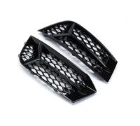 Double Slats Grill For A3 2017 2018 2019 2020 Fog Light Grill Cover Bezel Car Front Bumper Lamp Grille Racing Style Front Bumper Mask
