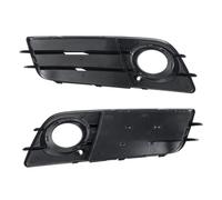 Double Slats Grill For A4 B8 2008-2012 Front Bumper Lamp Trim Cover Grill 8K0807681C 8K0807682C RM-CAR Pair Car Fog Light Front Bumper Mask
