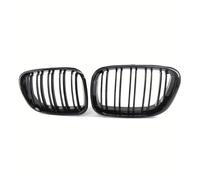 Double Slats Grill For BMW X5 E53 1999 2000 2001 2002 2003 Racing Grill Front Gloss Black Kidney Sport Grilles Hood Front Hood Bumper Grille Grill
