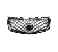 Double Slats Grill For Cadillac CTS 2008 2009 2010 2011 2012 2013 Car Front Grille Racing Grill Upper Bumper Hood Mesh Grid Front Bumper Mask