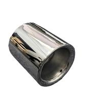 Double Slats Grill For Mazda CX-5 CX4 CX3 CX7 CX8 Car Auto Exhaust Muffler Tip Pipe Stainless Steel Chrome Trim Rear Tail Throat Front Bumper Mask(Silver)