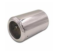 Double Slats Grill For Mazda For Atenza CX-5 Car Auto Exhaust Muffler Tip Stainless Steel Pipe Chrome Trim Rear Tail Throat Liner 1pcs Front Bumper Mask