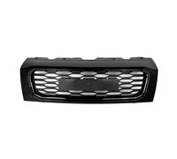 Double Slats Grill For Ram For ProMaster 1500 2500 3500 Front Upper Bumper Hood Grille Modified Grill Chrome/Glossy Black/Silver 2019-2022 Front Hood Bumper Grille Grill(Glossy Black)