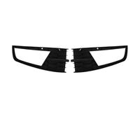 Double Slats Grill For SKODA For OCTAVIA 5E Pre Facelift 2013 2016 Front Bumper Grille Fog Lamp Replacement Front Bumper Mask