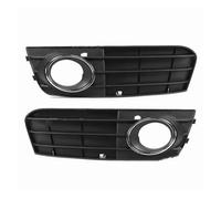 Double Slats Grill Replacement for A4 A4L B8 2009 2010 2011 2012 Fog Light Grille Cover Front Frame 8KD80768201C 8KD80768101C 1set Bumper Front Kidney Grille(Right)(Pair)