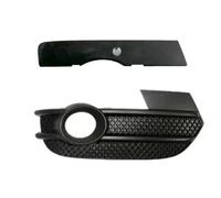 Double Slats Grill Replacement for Q3 Front Bumper Fog Light Frame Lampshade Grille 8U0807681A 8U0807379B 2PCS 2012-2016 Front Kidney Grille(NO Holes R)(With Holes R)