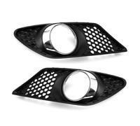 Double Slats Grills For Mercedes For Benz C-Class W204 2008-2010 A2048850353 A2048850253 Pair Front Bumper Fog Light Grill Set Car Parts