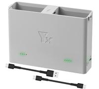 Double Slot Battery Charging Station Compatible For Drones Fast Charging Power Sources Function