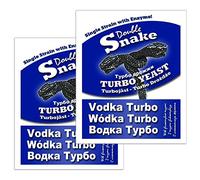 Double Snake 2x Vodka Turbo Yeast with Enzyme 70g 25L