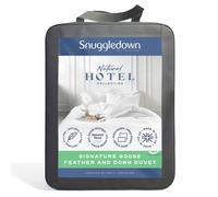 Hotel Goose Feather & Down 13.5 Tog (9+4.5 Tog) All Seasons Duvet Snuggledown White Double