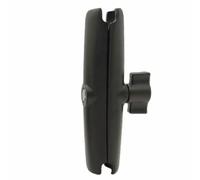 Double Socket Ram Mount Support Holder Clamp, Compatible with 1 Inch 25mm Ball Mount, Heavy Duty Ball Head Mount