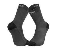 Double socks BV sport SOCQUETTE DOUBLE GR ''HAUTE - MERINOS'' (ANTRACITE)