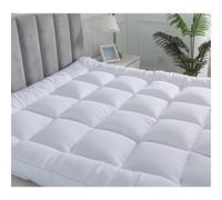 (Double) Soft & Cooling Hotel Quality (Microlite) Micro Fiber Mattress Topper Thick 5cm,Box Stitched, Anti Allergenic