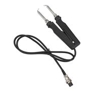 Double Soldering Iron Tweezer for 902 Quick Heating Plier with Enhanced Efficiency for SMD ESD Repair Black Silver