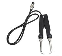 Double Soldering Iron Tweezer Handle Clip for 902 Series - ESD-Safe, Compatible Heating Plier with Elbow Tip Design for Circuit Board Repair and