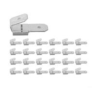 Double Spade Connectors, Double Piggyback Spade Connectors, With 1/4 Inch Female And Male Adapter, Electrical Crimp Terminals(25PCS)