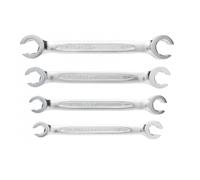 Double Spanner with Open End 8 - 17 mm Set of 4 pcs HT1W730 of Hogert