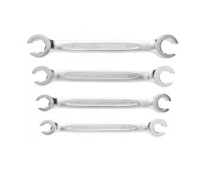 Double Spanner with Open End 8 - 17 mm Set of 4 pcs HT1W730 of Hogert