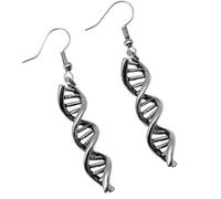 Double Spirals DNA Earrings Jewelry Modern DNA Spirals Earrings Ear Hooks Crafted For Comfort And Durability In Coppers