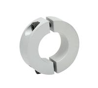 Double Split Clamp-On Shaft Collar， 5 Pcs Aluminum Shaft Collars Fixed Ring Open Type With Slit Multiple Sizes(38-70-18)