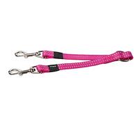 Double Split Leash Large - Pink