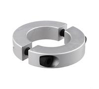 Double Split Shaft Clamp Collar for Enhanced Stability Fits 45mm, 50mm, 55mm, 60mm Shafts Made from Aluminium Alloy (55mm)