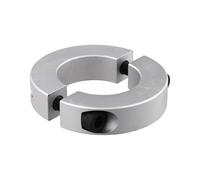 Double Split Shaft Collar， Double Split Shaft Clamp Silver 45mm-60mm(55mm)