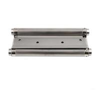 Double Spring Door Hinge for Interior Swing Doors - 304 Stainless Steel, Self-Closing, Adjustable Strength, 5"/6"/8" Sizes, Heavy-Duty Automatic (8INCH)