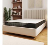 GFW Sleepy Castle Double Bonnell Spring Mattress - White - Wilko