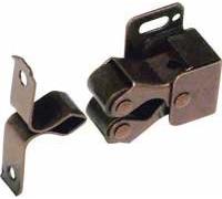 DOUBLE SPRING ROLLER CATCH BRONZE PACK OF 1 (SUKI)