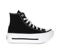 Double Stack Textile Trainers Black White - female - Converse - Sneakers - Black - 6 1/2 UK - Shoes 6 1/2 UK