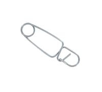 Double stainless steel pin Fuzyon Chasse (x100) Argenté TU