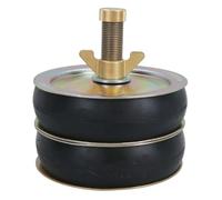 Double Steel Drain Test Pipe Bung Plug 6" (150mm) Plumbing Tube Blanking Cap