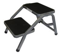 DOUBLE STEP DELUXE STEEL DESIGN STURDY NON SLIP CARAVAN
