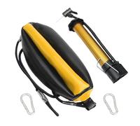 Double stochbag, double sided storage bag - PU leather flex Verstellbarer bohrtasche | Beinhaltet Karabiner, Nadel, Luftpumpe, Boxgeräte Verbessert Die Reaktion Und Das Handxx -Augenkoordina