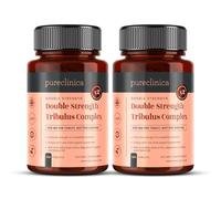Double Strength Tribulus Complex 909mg x 360 Tablets (2 x 180) | 500mg Tribulus Terrestris (40% Saponins), Magnesium, Zinc, Vitamin B6, Boron & Black Pepper | 12-Month Supply | Made in UK