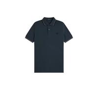 Double stripe polo Fred Perry Noir XL