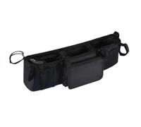 Double Stroller Caddy,Lightweight 3 Compartments Organization - Stroller Organizer with Cup Holder | for Travel Daily Parents Home Outdoor Camping Walking Home
