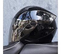 Double Sun Visor Open Face Motorbike Motorcycle Helmet Electric Bike & Road Bike Road ECE 22.06 Approved Motorbike Helmets for Men Women A3,XL59-60