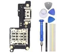 Double Sure Charging Port Sub Board with Microphoneand SIM Card Tray Holder for OnePlus Nord CE4 CPH2613 with disassembly tools
