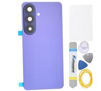 Double Sure Cobalt Violet Back Cover with Camera Bezel and Camera Lens come with Adhesive for Samsung Galaxy S26 SM-S942B
