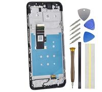 Double Sure LCD Screen for Motorola Moto G13 G23 Full Display Touch Digitizer Screen Replacement with Screen Frame Black 6.5"