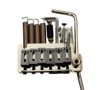 Double swing tremolo electric guitar 6 string board double swing bridge Stainless Steel Saddles & Block BS184 Gold