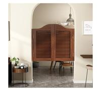 Double Swinging Door Wood Swing Saloon Doors with Auto Close Hinges for Bar Kitchen Stairs Bedroom Entrance