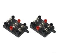 Double Switch with Screw Terminals for School | Double pole, durable plastic housing, ideal for frequent use in schools and laboratories