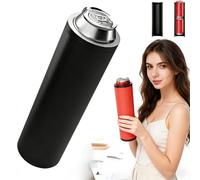 Double Tactical Reload Can Holder, Tactical Reload Can, Fill Two 12-Ounce Cans of Beverage, Fast Fill Shot, Secure Fit, Suitable for Camping, Travel, Party (Black)