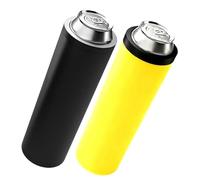 Double Tactical Reload Can Holder-Ultra Chill System, Assault Tactical Insulation Sleeve Slim Can Cooler Fits Two 12oz Beverage Cans, Easy to Hold (R+B) (B+Y)